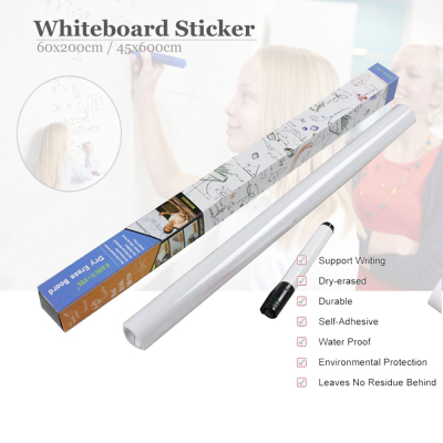 Whiteboard Removable Sticker Writable + Free chalks